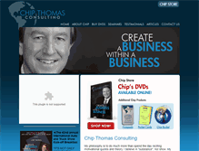 Tablet Screenshot of chipthomasconsulting.com